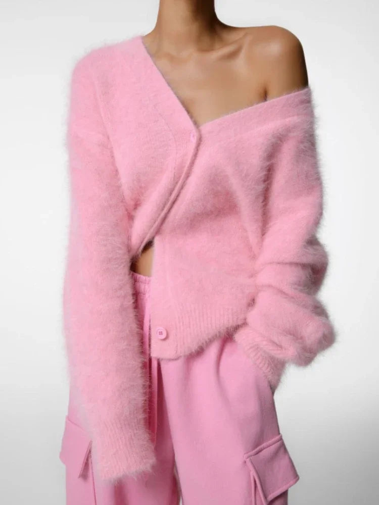 Cardigan Féminin Élégant & Douillet