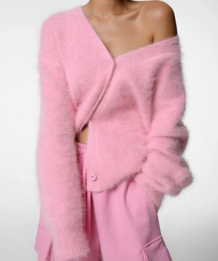 Cardigan Féminin Élégant & Douillet