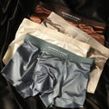 Boxer Homme en Soie Glacée Extensible & Confort