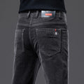 Pantalon en velours côtelé noir pour hommes