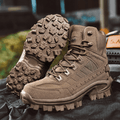 Bottes Tactiques Homme à Embout Renforcé et Semelle Grip