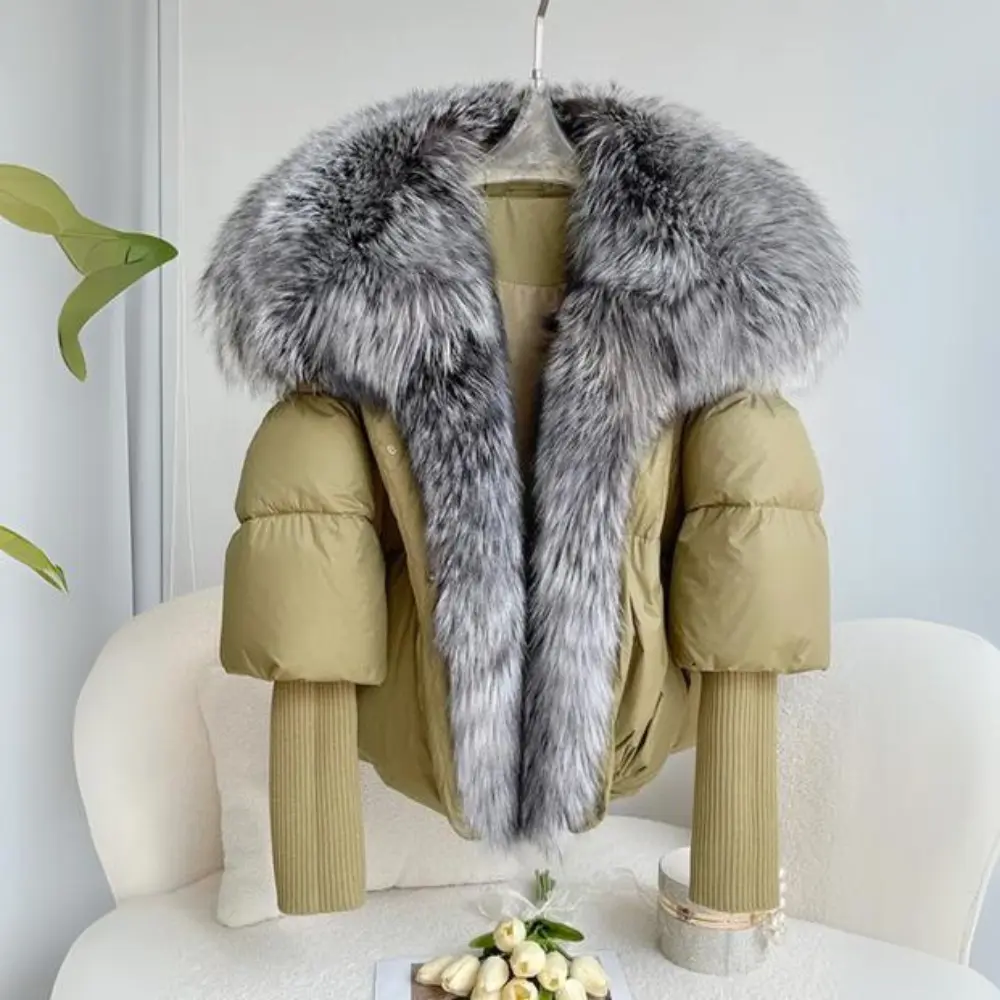 Doudoune Duvet & Capuche Fourrure Luxe