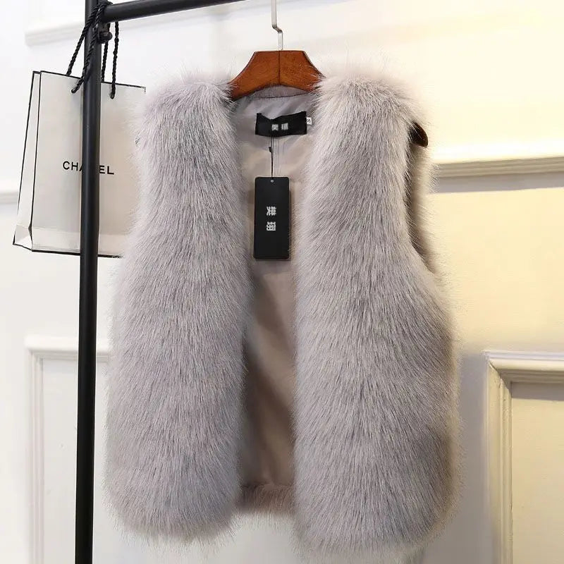 Veste Sans Manches Femme & Effet Texturé Chic