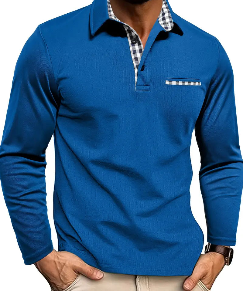 Polo à Manches Longues pour Homme