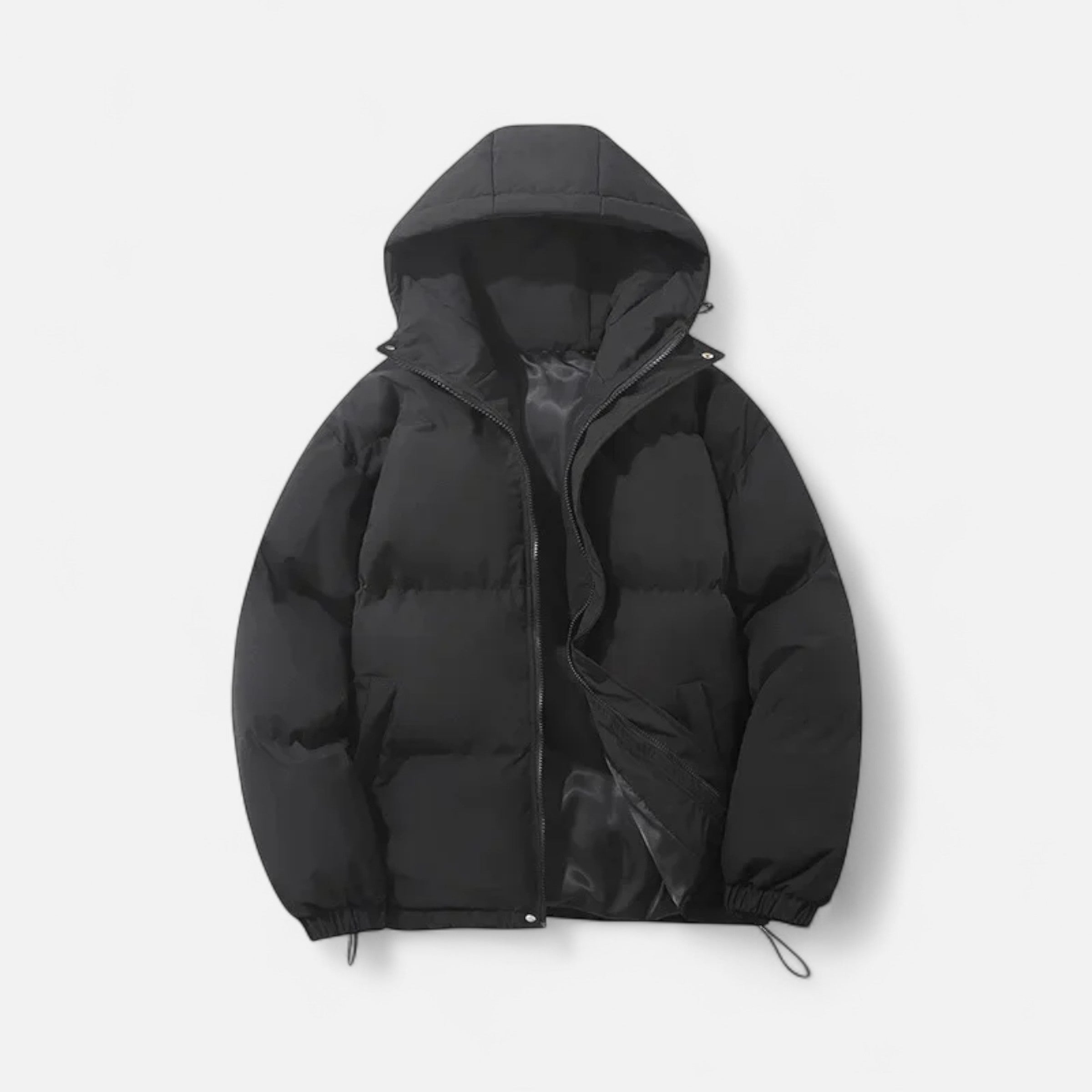 Veste Puffer Unisexe en Coton avec Capuche – Style Premium