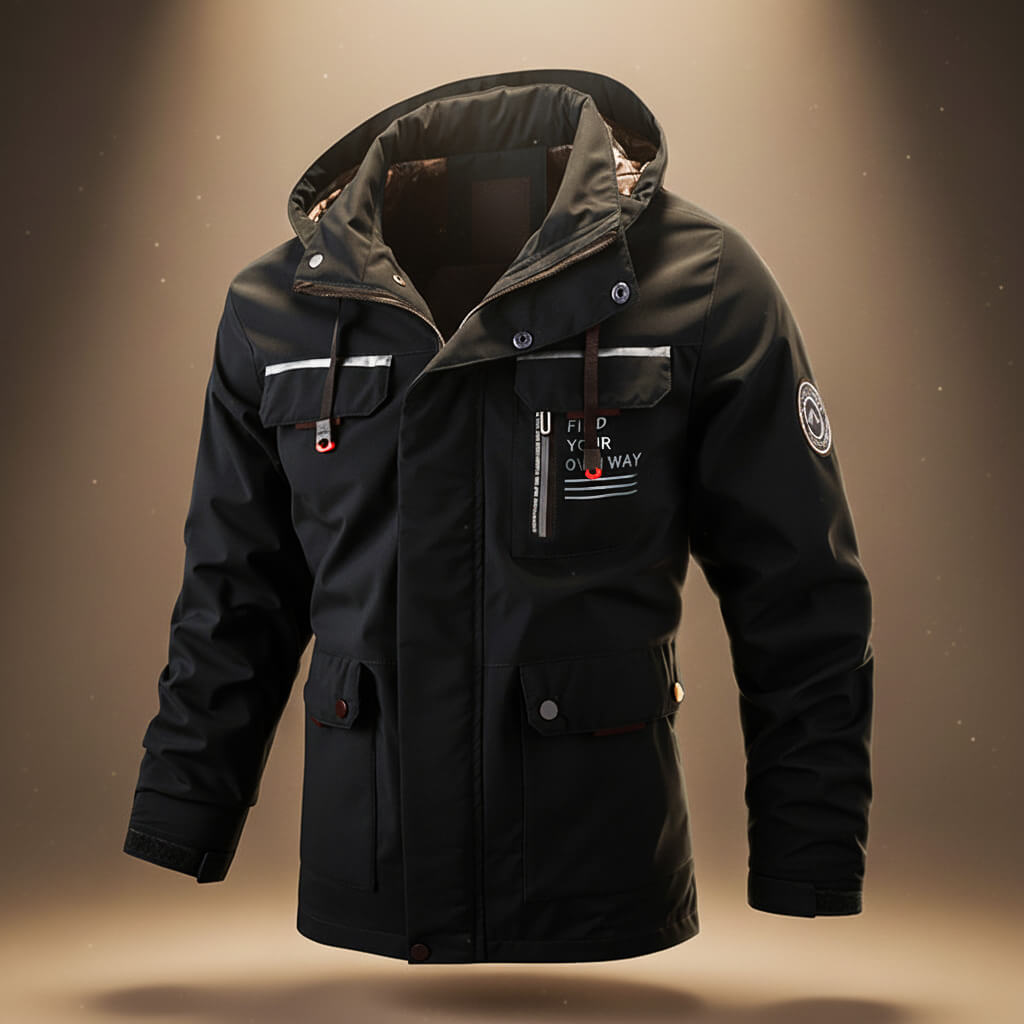 Veste d'hiver avec capuche