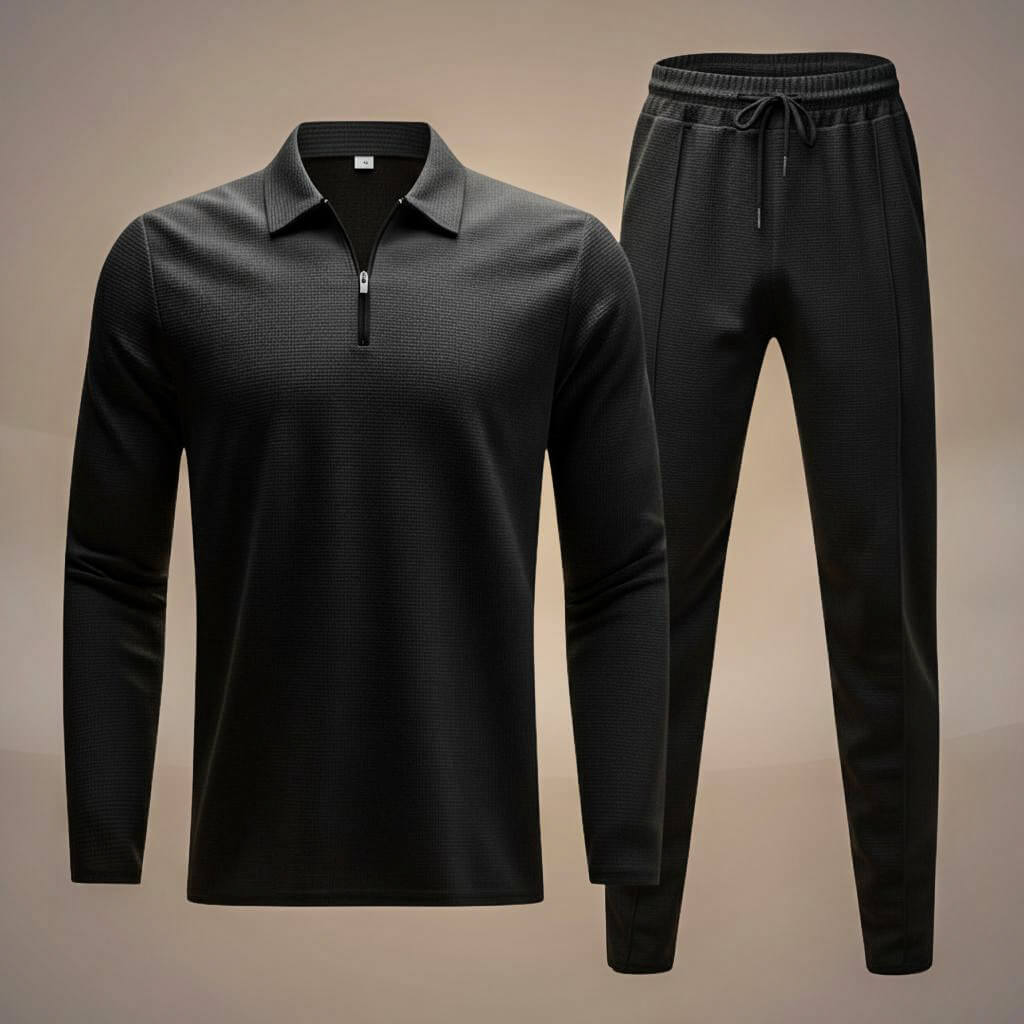 Ensemble Lounge Luxe & Maille Gaufrée