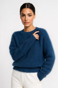 Pull Col Rond Femme & Maille Douce Légère