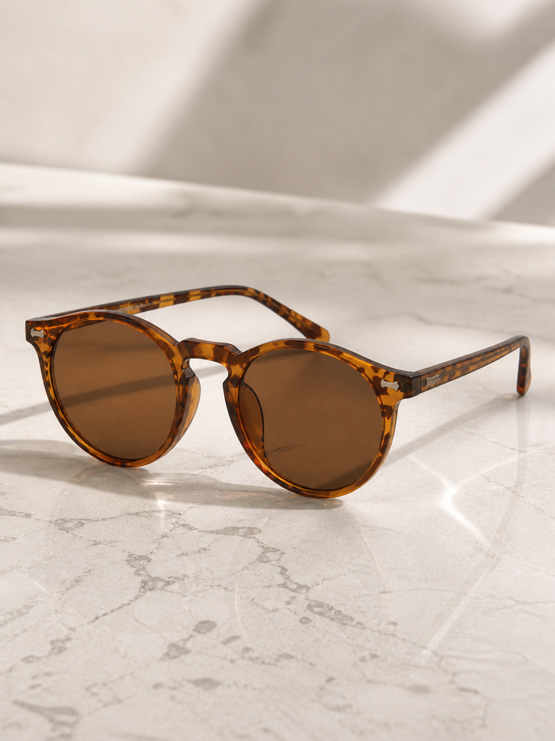 Lunettes Rondes UV400 - Légères Élégantes Protection Solaire