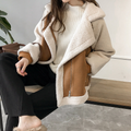 Veste Aviateur Femme en Peau Lainée – Style Luxe & Douillet