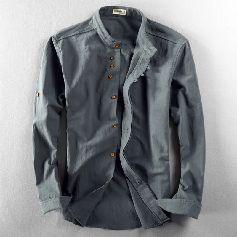 Chemise Lin Homme & Style Décontracté Chic