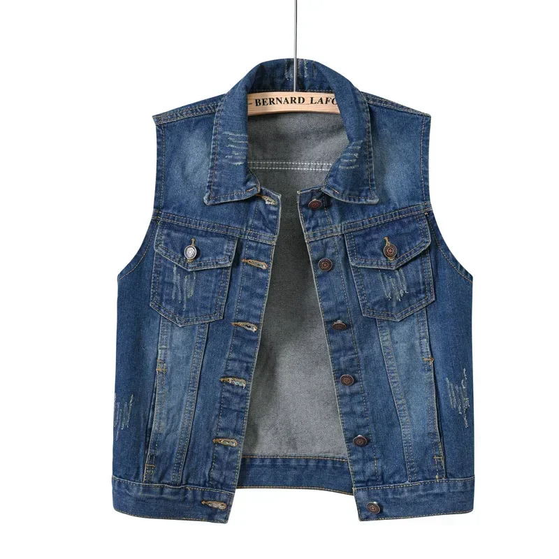 Gilet Jean Sans Manches & Style Tendance
