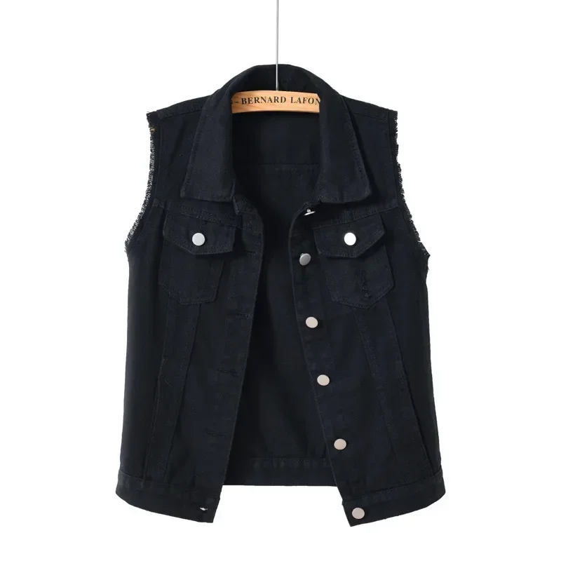 Gilet Jean Sans Manches & Style Tendance