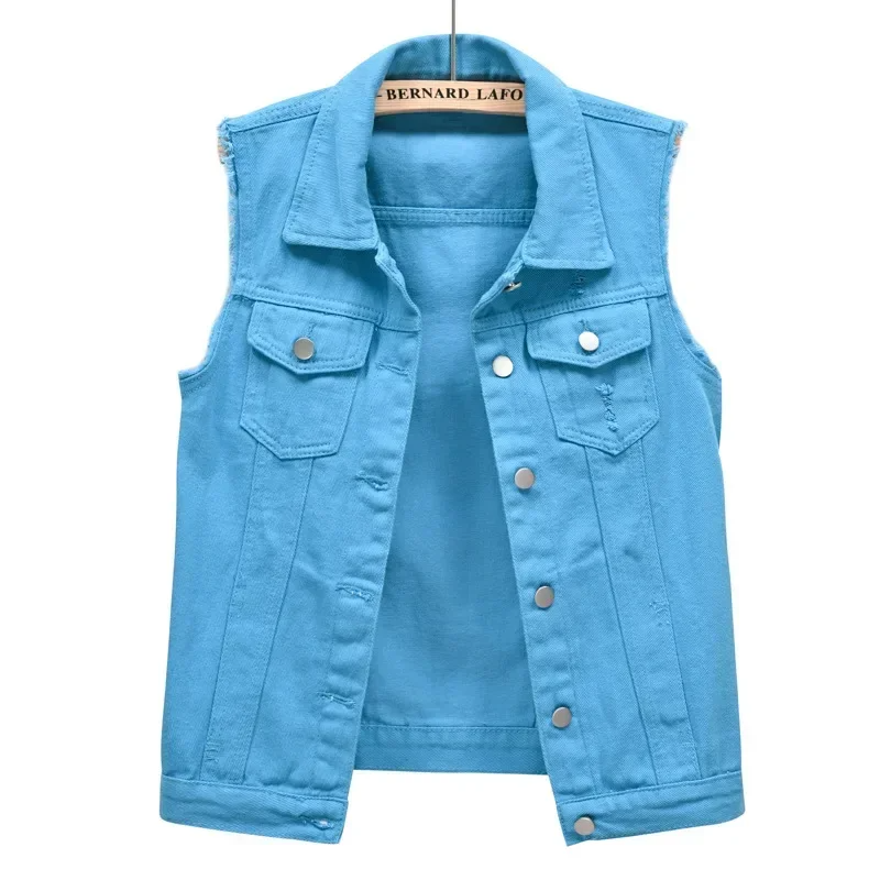 Gilet Jean Sans Manches & Style Tendance