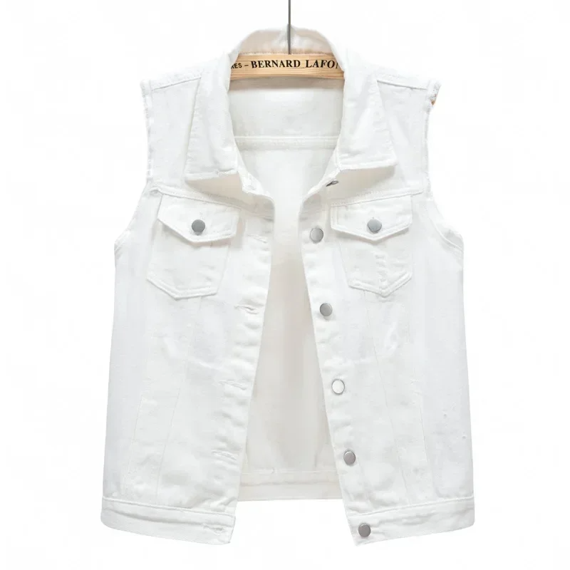 Gilet Jean Sans Manches & Style Tendance