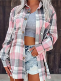 Chemise Flanelle & Carreaux Doux Hiver