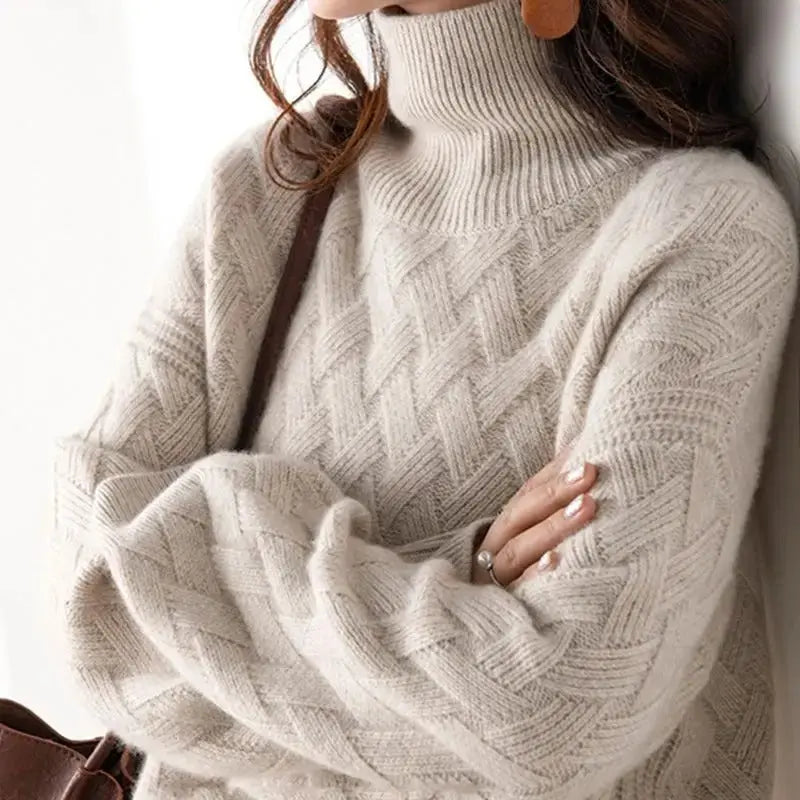 Pull en Maille Luxe & Élégance Hiver