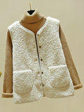 Veste Laine Sans Manches