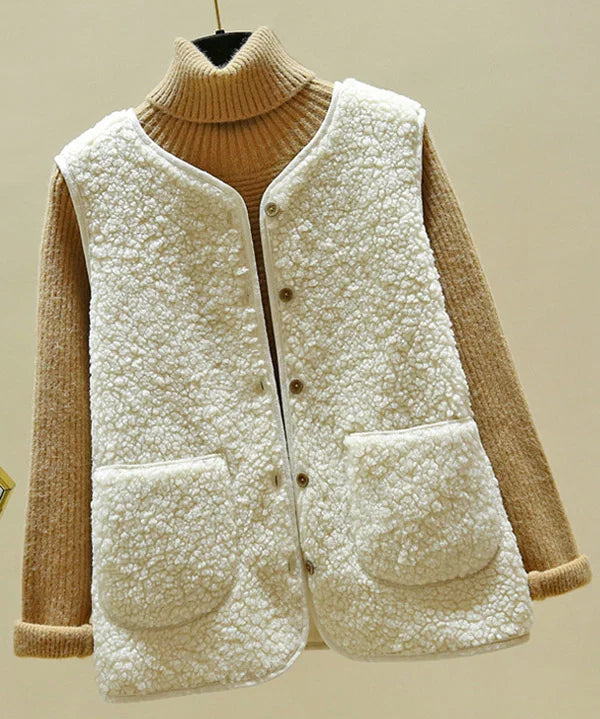 Veste Laine Sans Manches