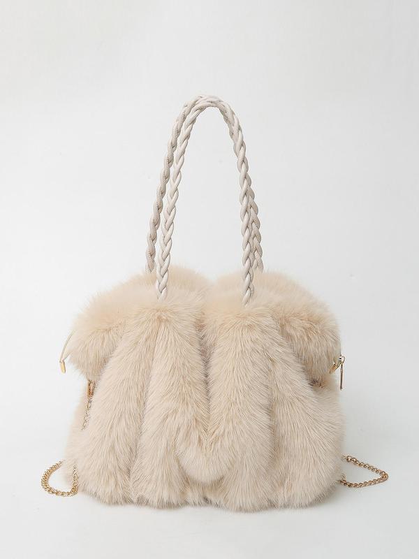 Sac cabas en velours doux