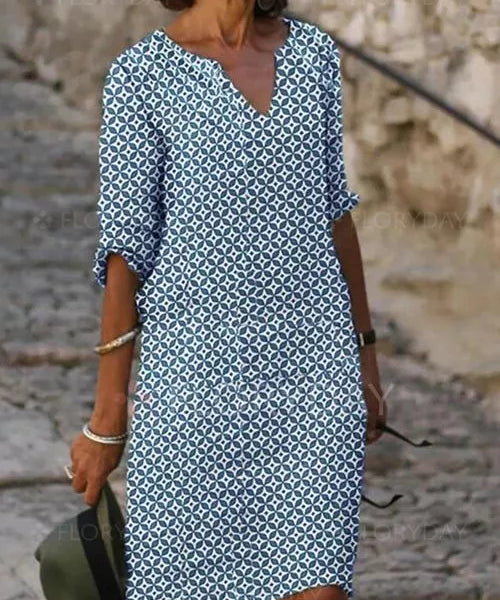 Robe fluide pour femme, silhouette élégante et mouvement naturel