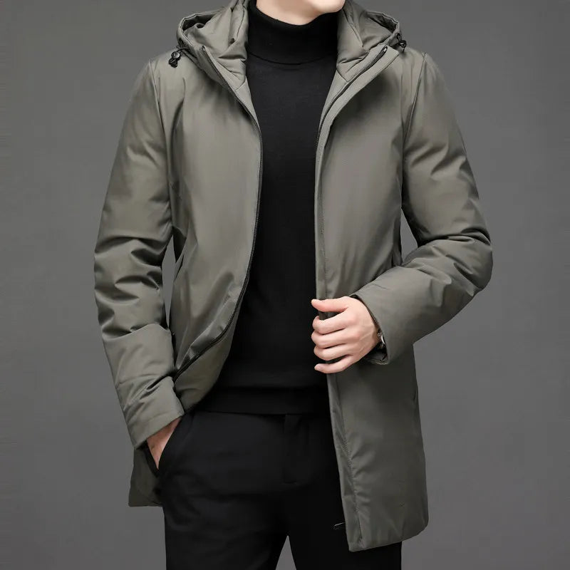 Veste d'hiver pour homme | Imperméable & Chaude | Coupe intemporelle & Confortable