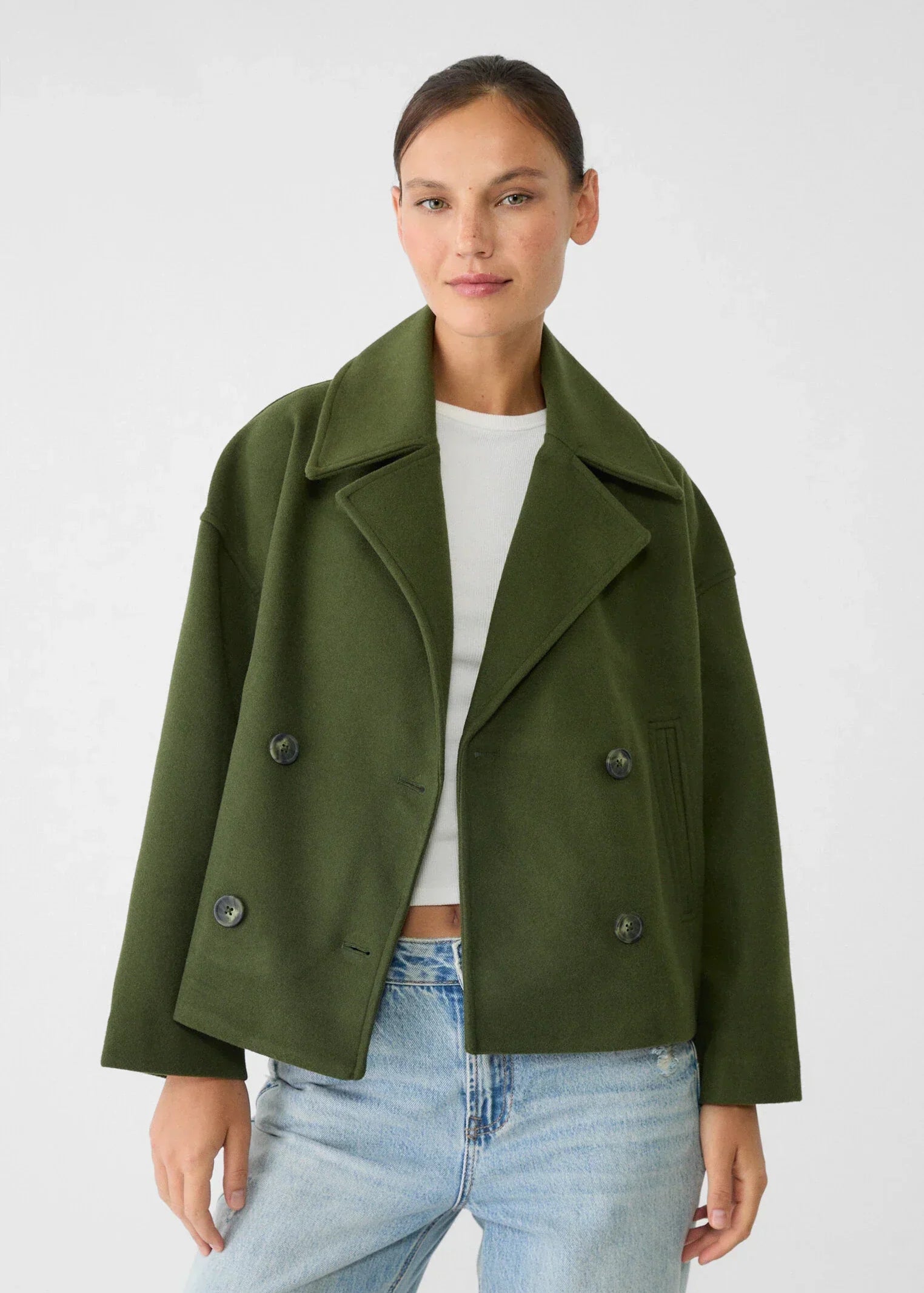 Manteau Court Élégant pour Femmes