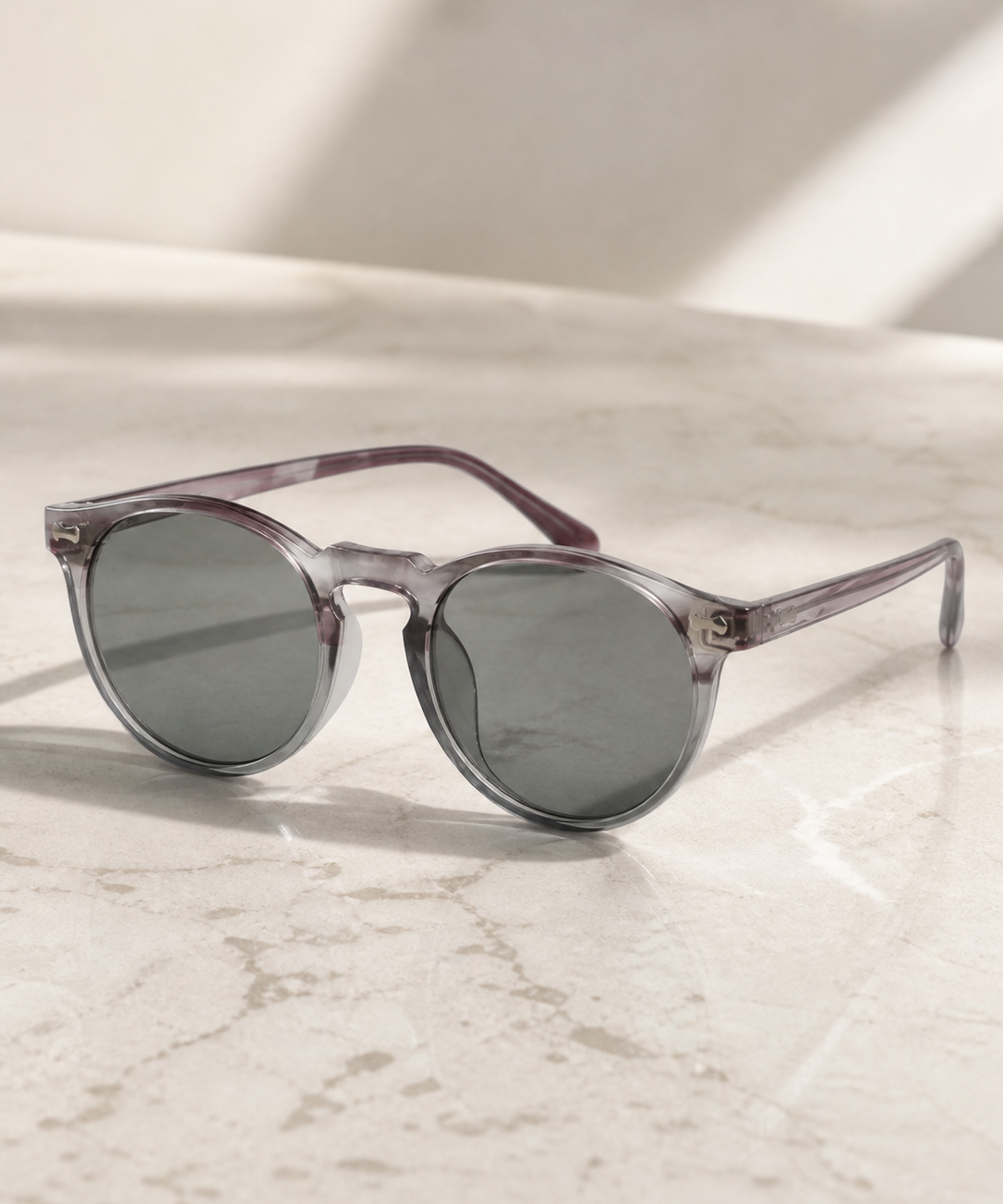 Lunettes Rondes UV400 - Légères Élégantes Protection Solaire
