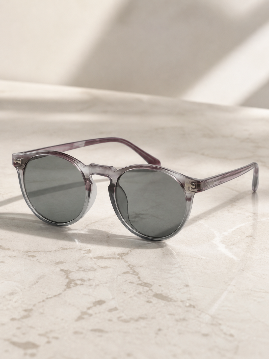 Lunettes Rondes UV400 - Légères Élégantes Protection Solaire