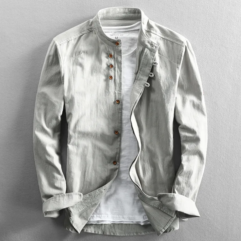 Chemise Lin Homme & Style Décontracté Chic