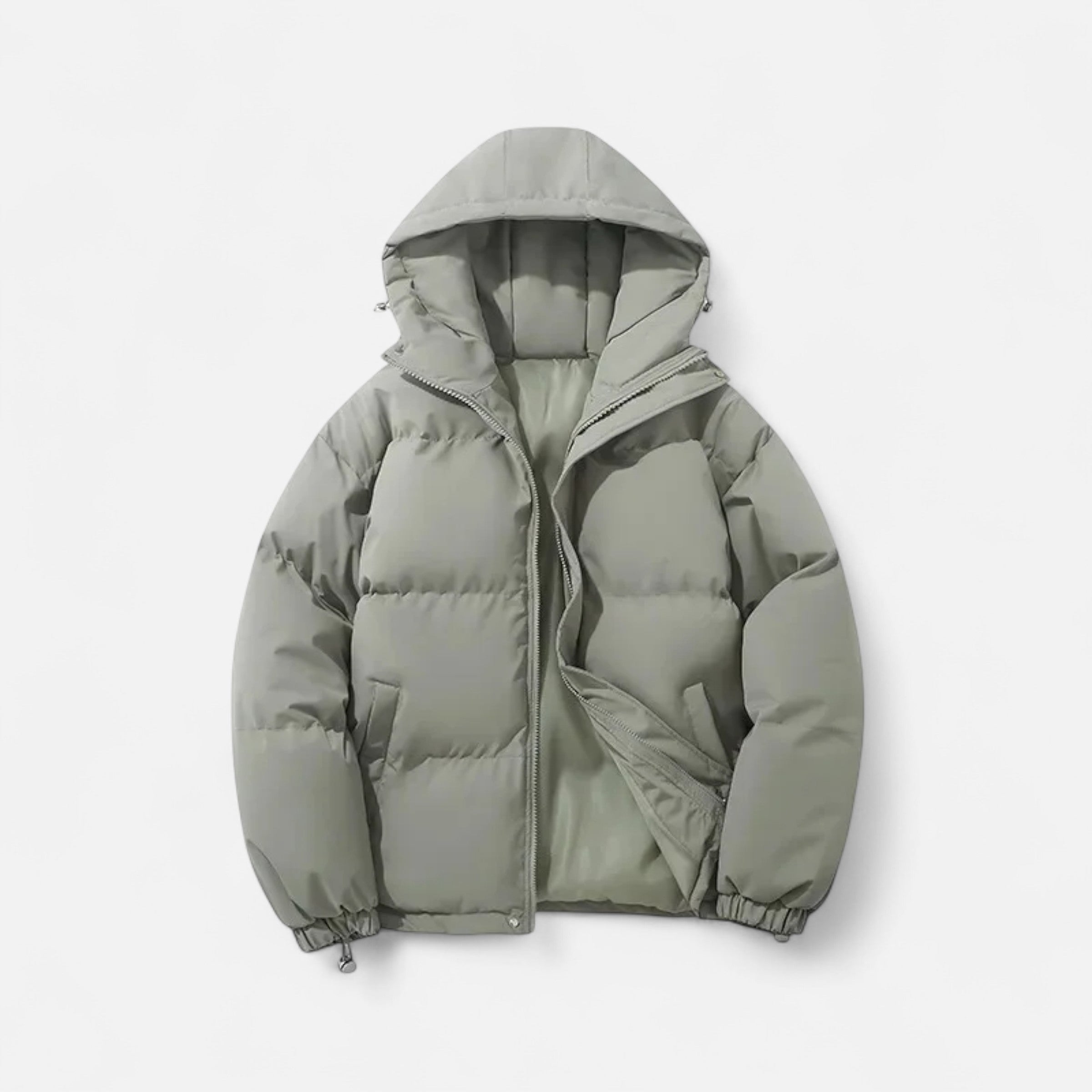 Veste Puffer Unisexe en Coton avec Capuche – Style Premium