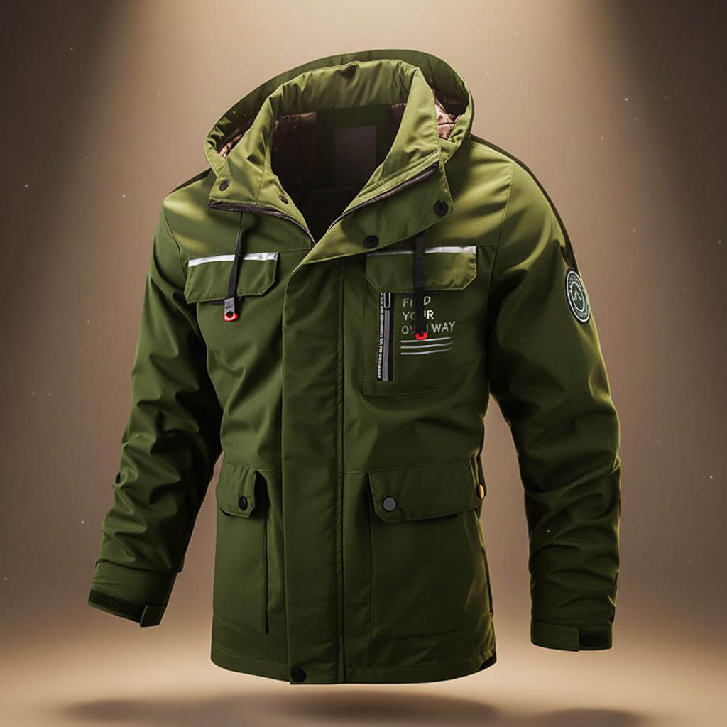 Veste d'hiver avec capuche