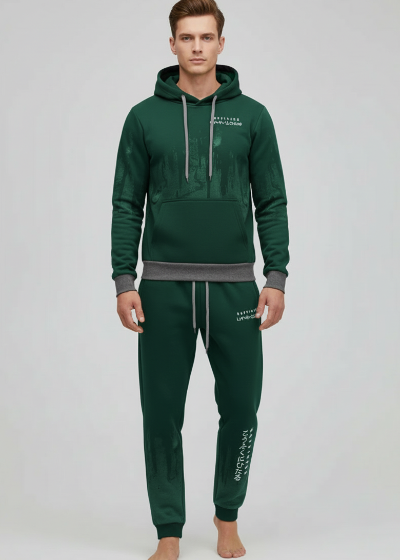 Ensemble Survêtement Homme Sweat à Capuche Joggers Luxe