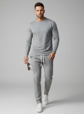 Ensemble homme coordonné sweat et pantalon slim casual chic
