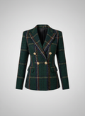 Blazer cintré élégant à bouton unique