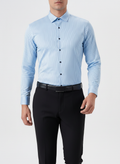 Chemise coupe ajustée extensible