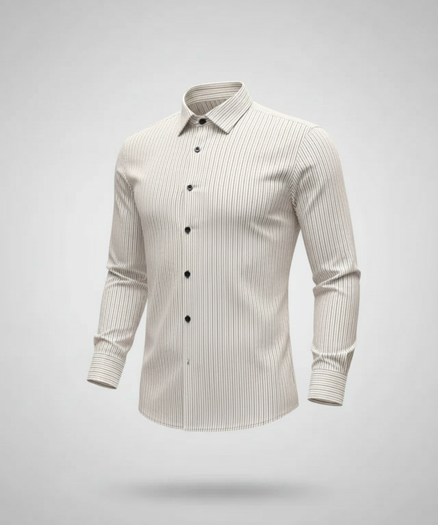 Chemise coupe ajustée extensible