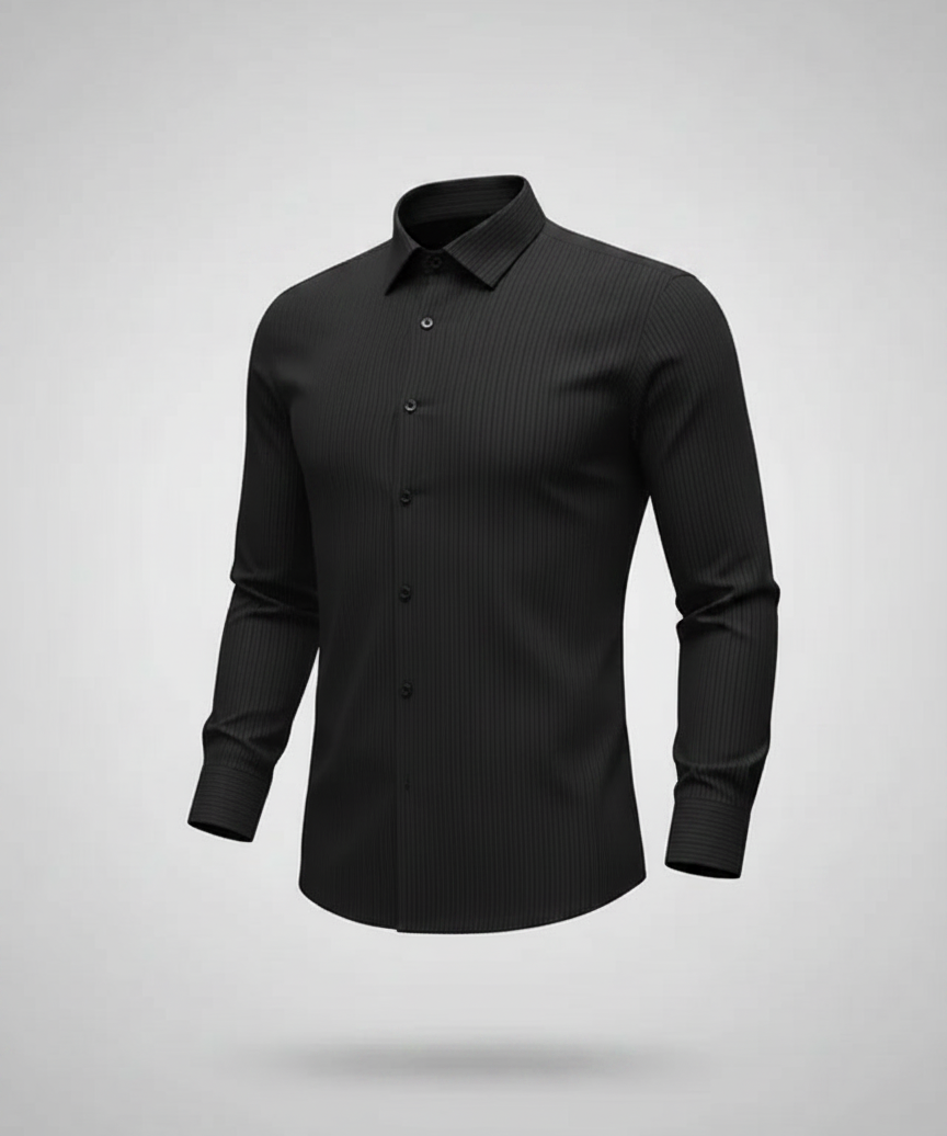 Chemise coupe ajustée extensible