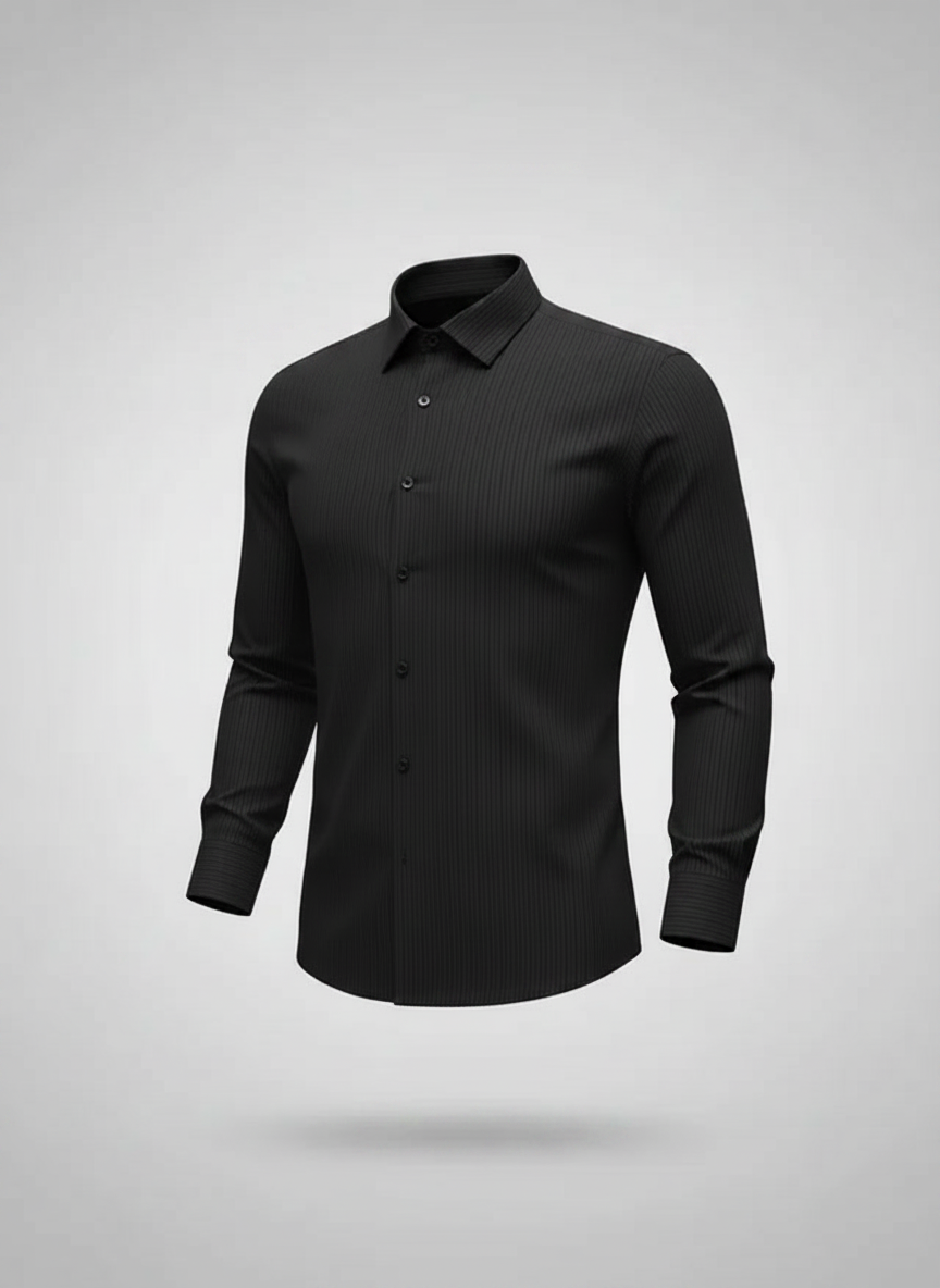Chemise coupe ajustée extensible