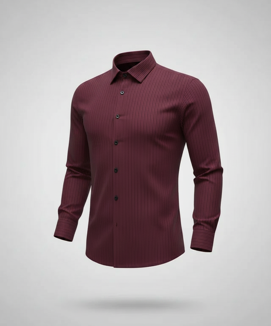Chemise coupe ajustée extensible