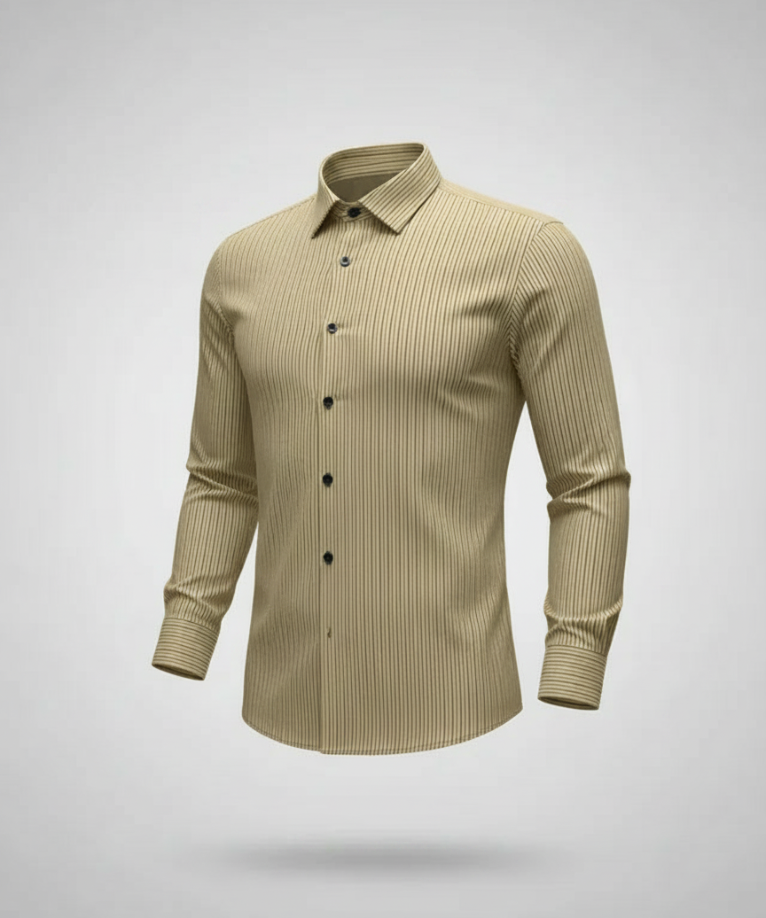 Chemise coupe ajustée extensible