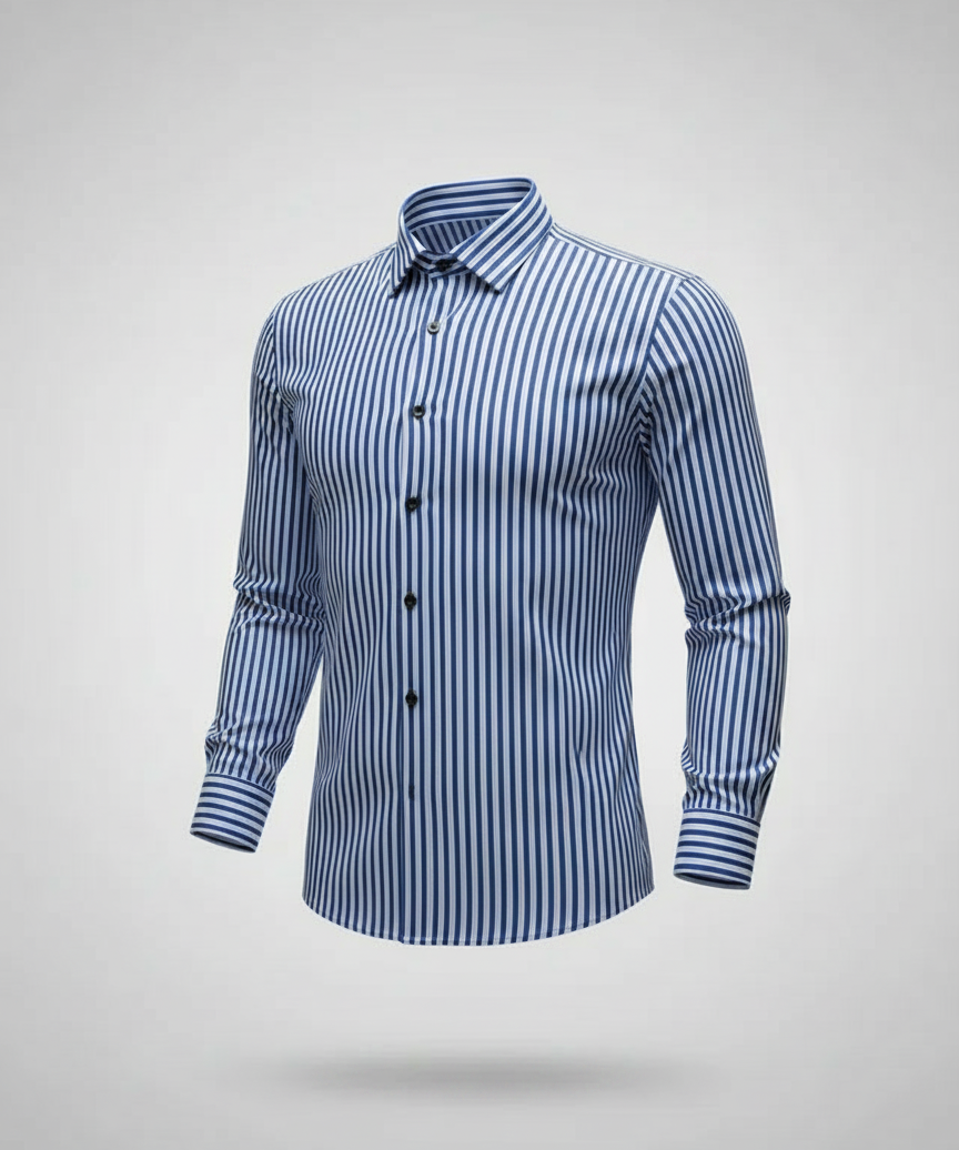 Chemise coupe ajustée extensible