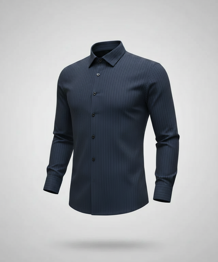 Chemise coupe ajustée extensible