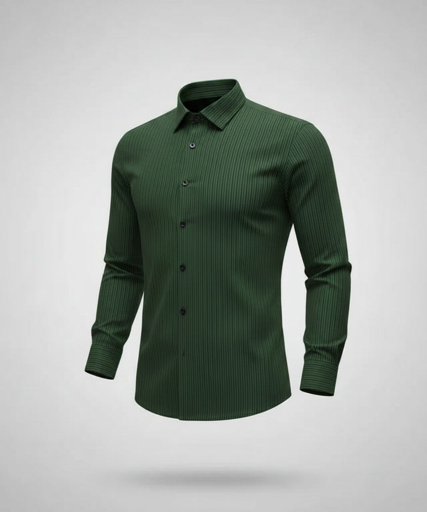 Chemise coupe ajustée extensible