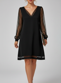Robe longue coupe élégante