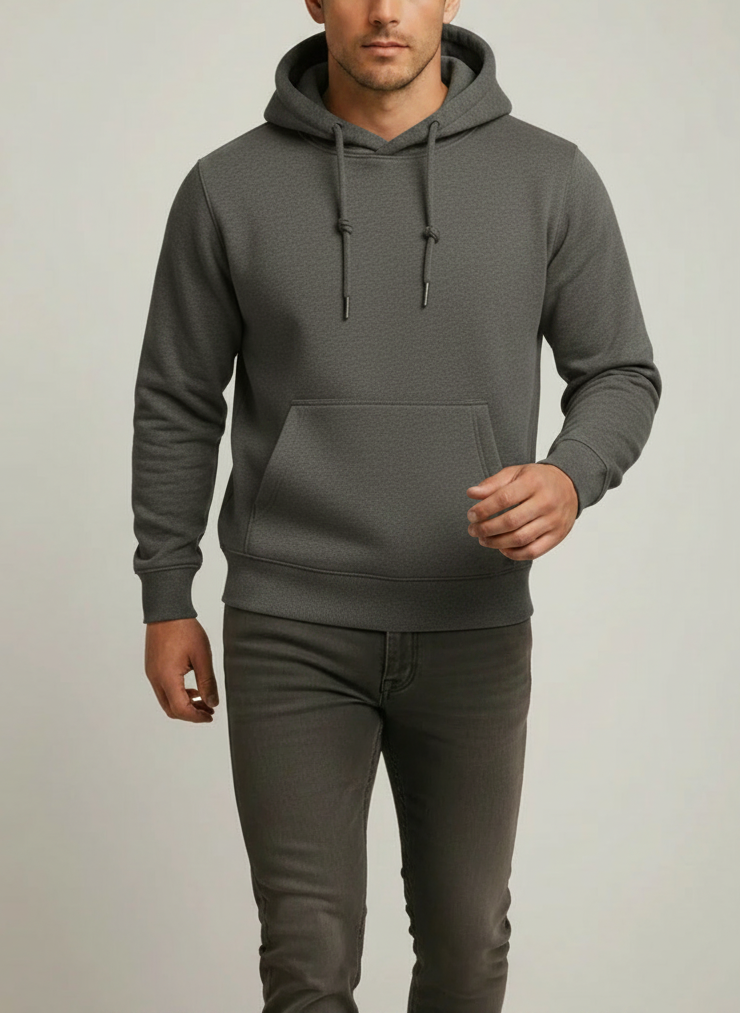 Sweat à capuche coupe confortable