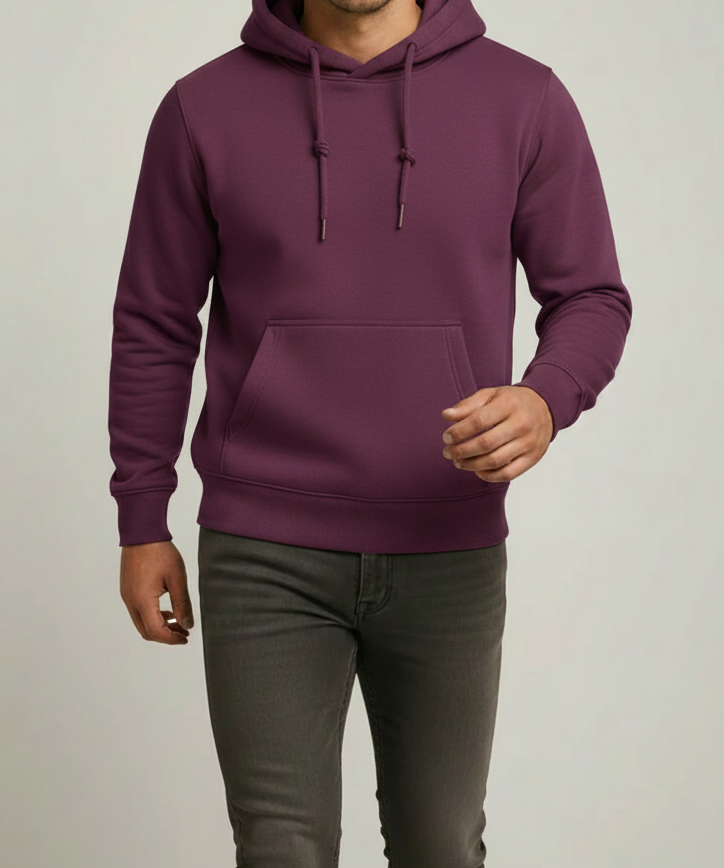 Sweat à capuche coupe confortable