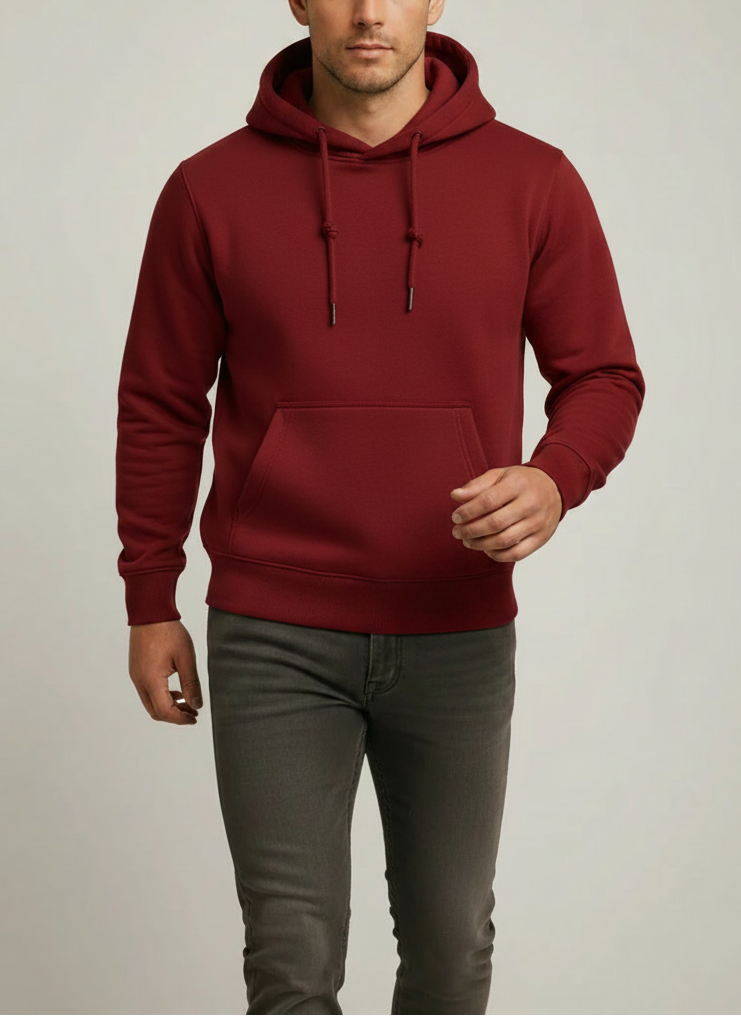 Sweat à capuche coupe confortable