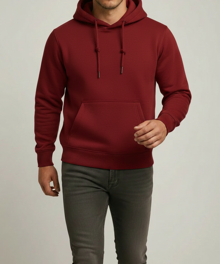 Sweat à capuche coupe confortable