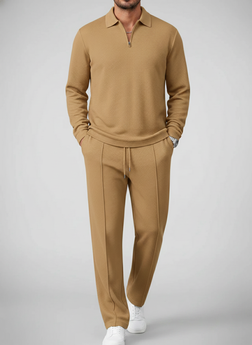 Ensemble zippé coupe ajustée